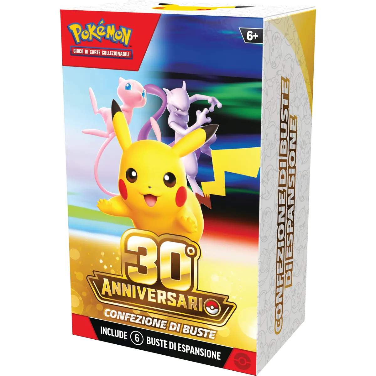 Pokemon Card Game 30 Anniversario Bundle 6 Buste Italiano ITA