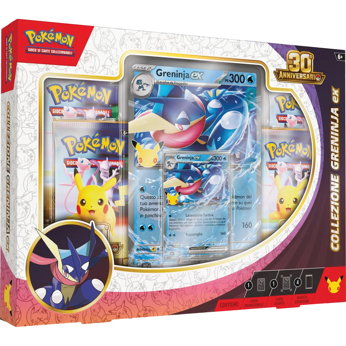 Pokemon Card Game Collezione 30° Anniversario Greninja-ex ITA